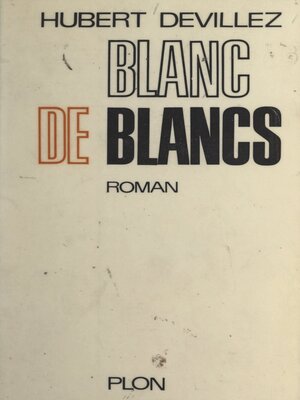 cover image of Blanc de blancs